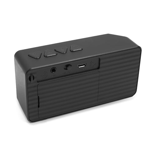 Bluetooth Speaker with Neon Wave Grill — Portable LED Audio