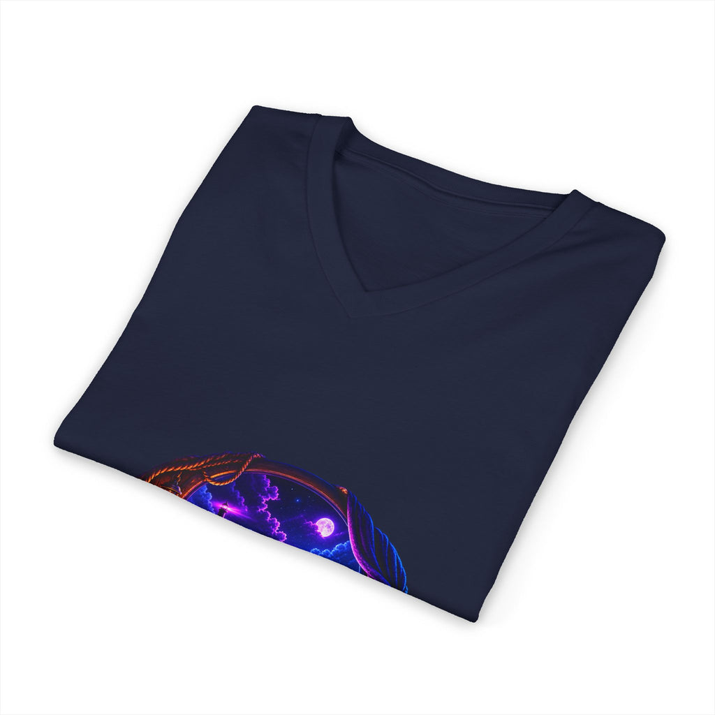 Chill Through the Storm V-Neck Tee