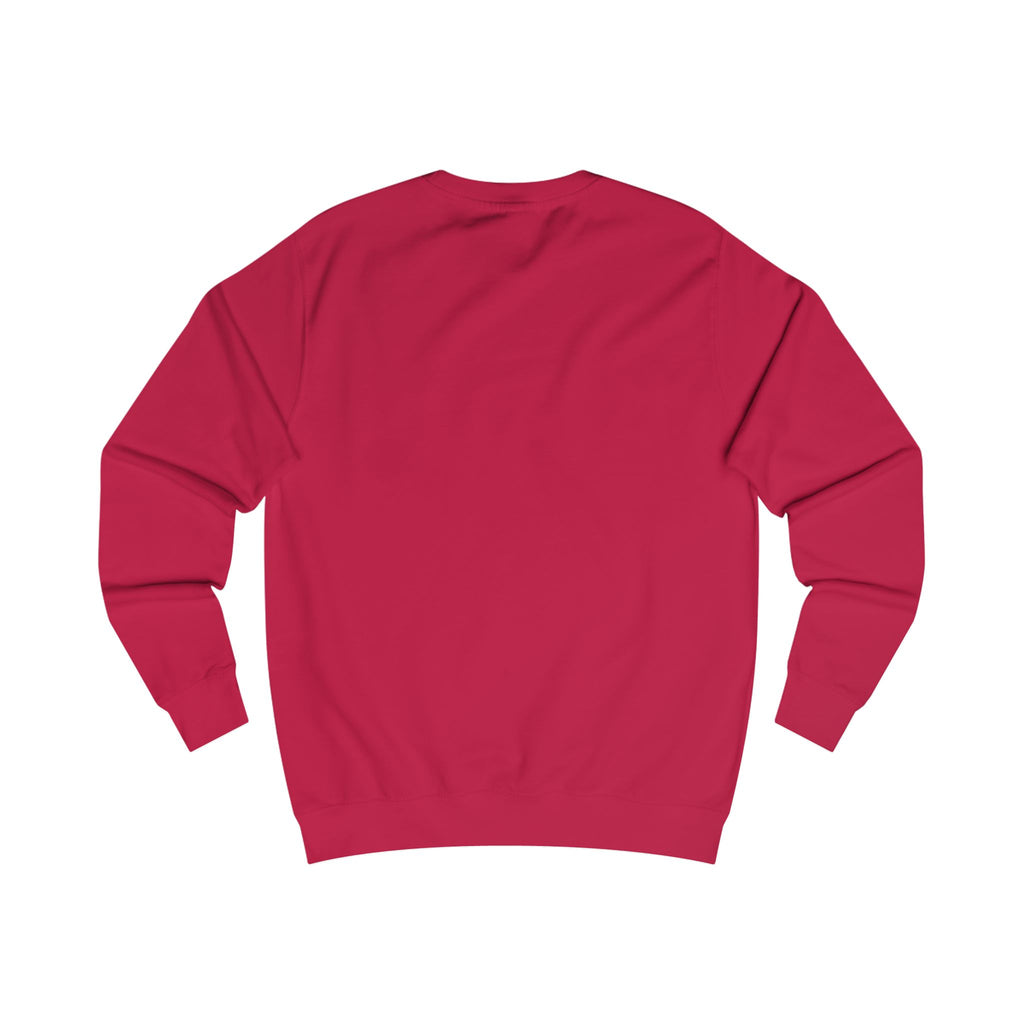 Ride the Storm Sweatshirt — Neon Cosmic Wave Graphic
