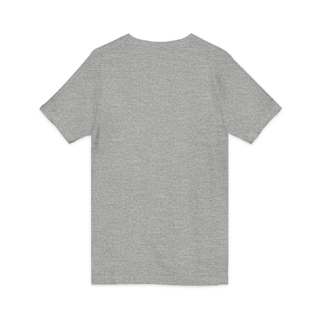 Lighthouse Starwave V‑Neck Tee — Neon Nautical Lighthouse Graphic