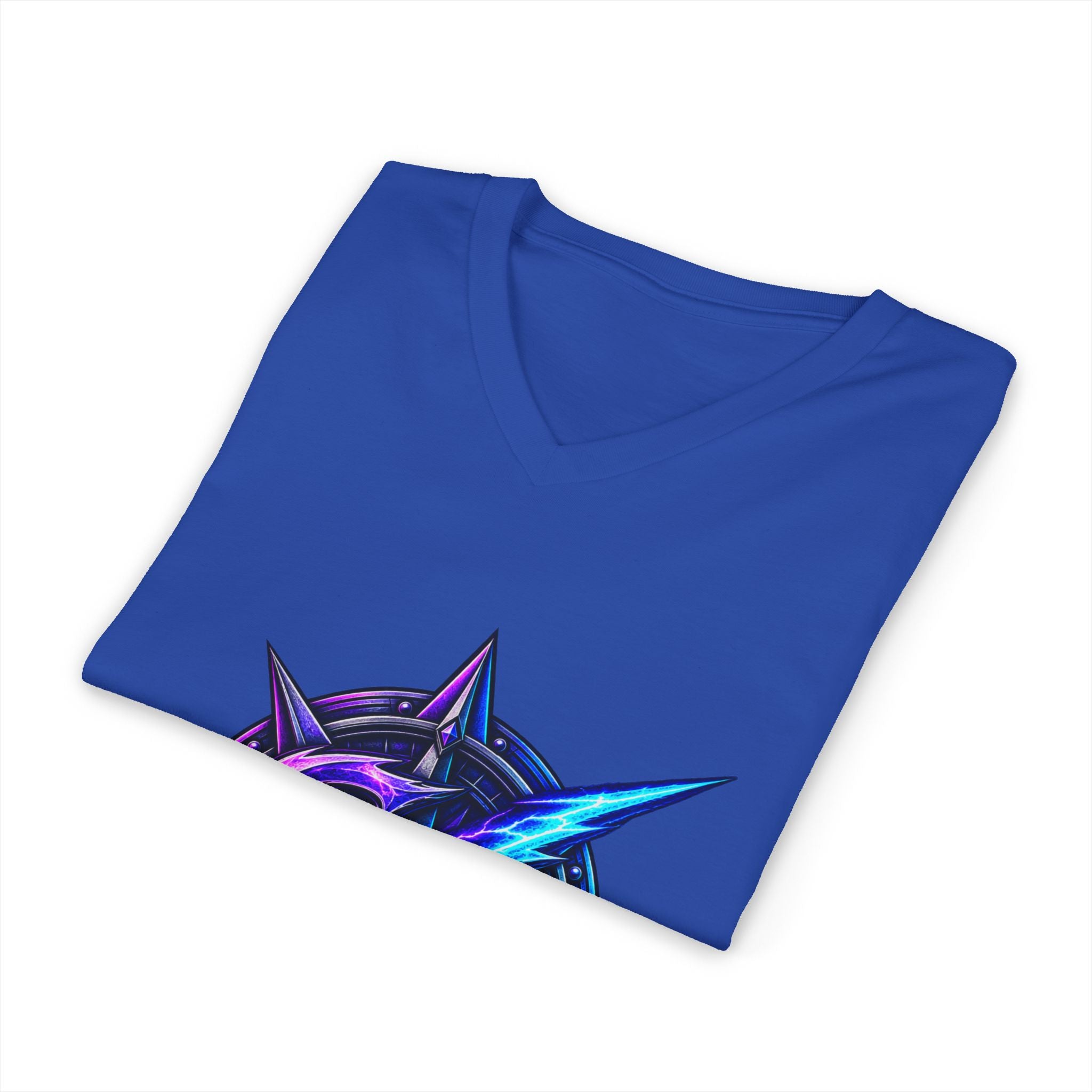 Neon Sigil V‑Neck Tee