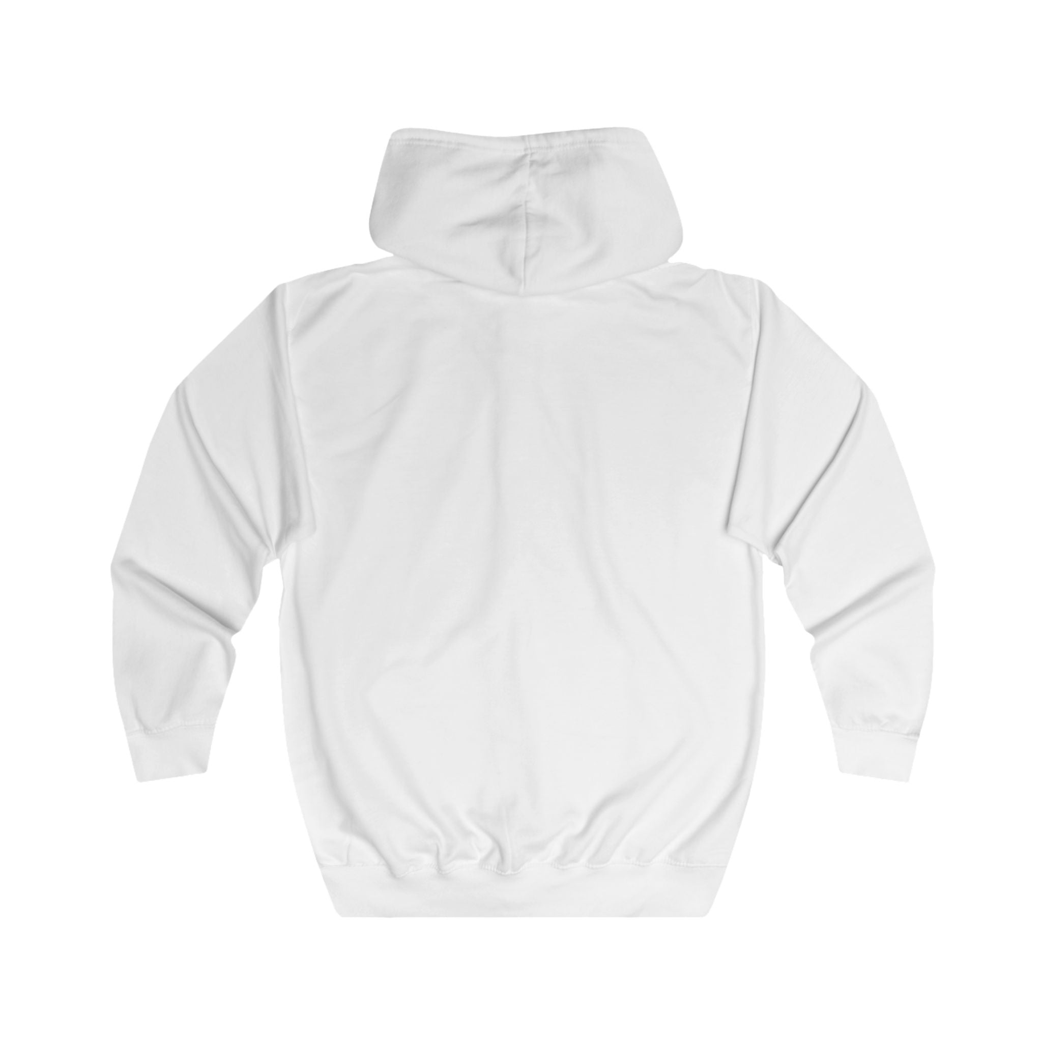 Zip Hoodie — Neon Cosmic Brain Mandala Graphic
