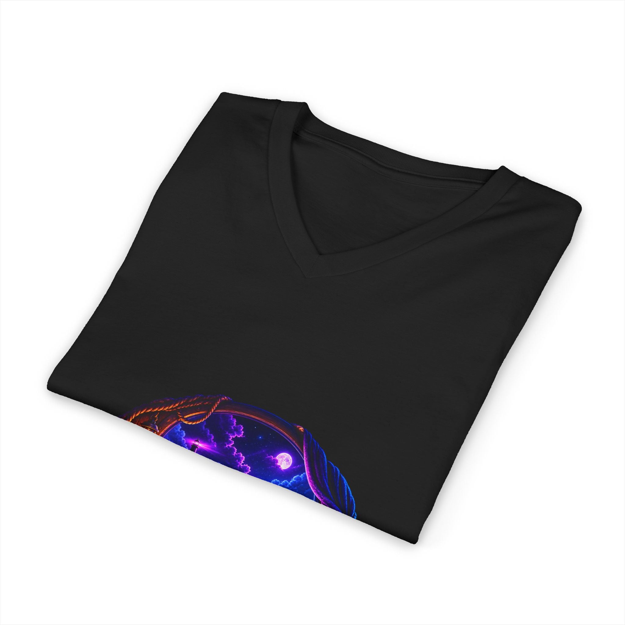 Chill Through the Storm V-Neck Tee