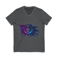Neon Pirate Flag V-Neck Tee