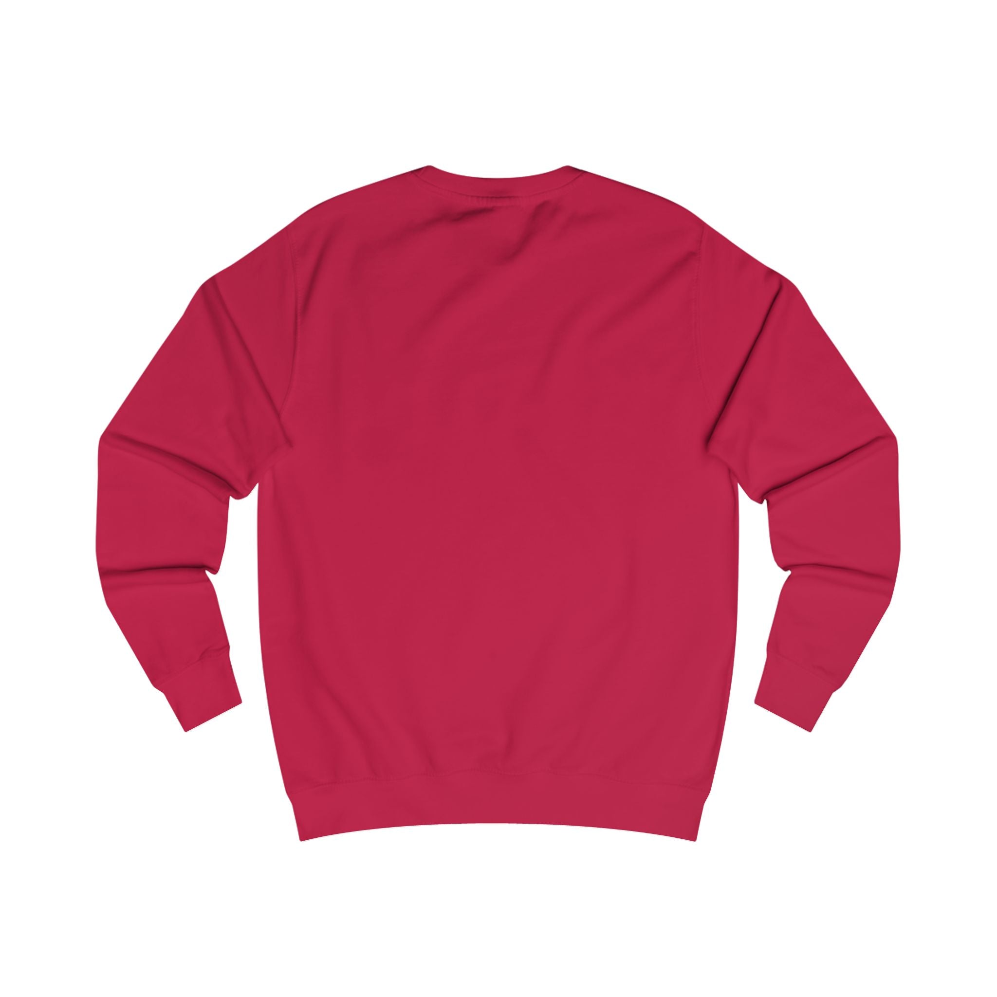 Mystic Nebula Face Sweatshirt — Neon Purple & Blue Cosmic Design