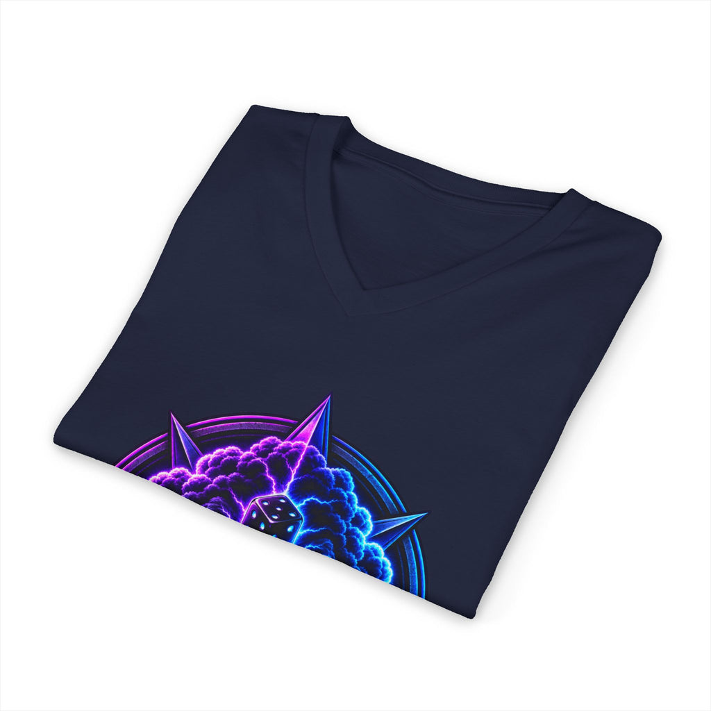 Unisex Jersey Short Sleeve V-Neck Tee