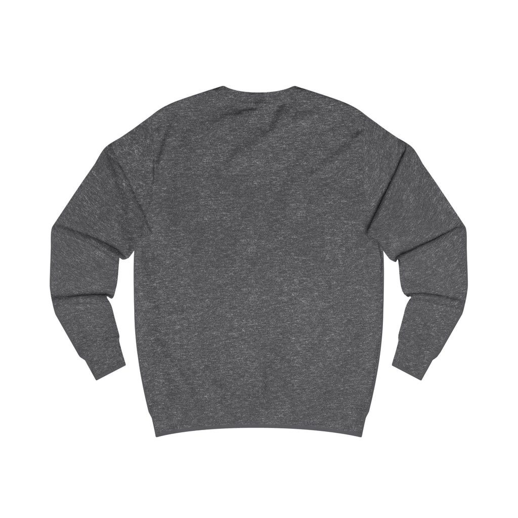 Mystic Nebula Face Sweatshirt — Neon Purple & Blue Cosmic Design
