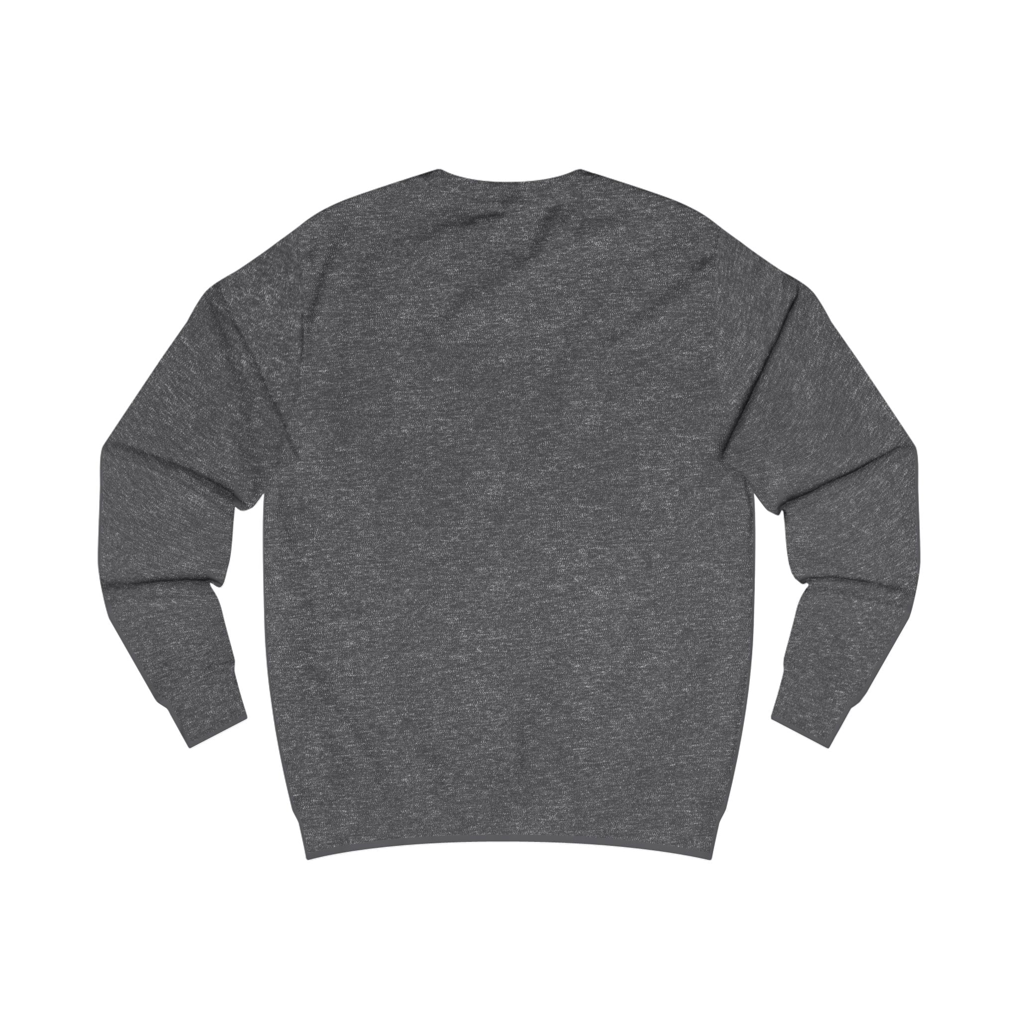 Mystic Nebula Face Sweatshirt — Neon Purple & Blue Cosmic Design