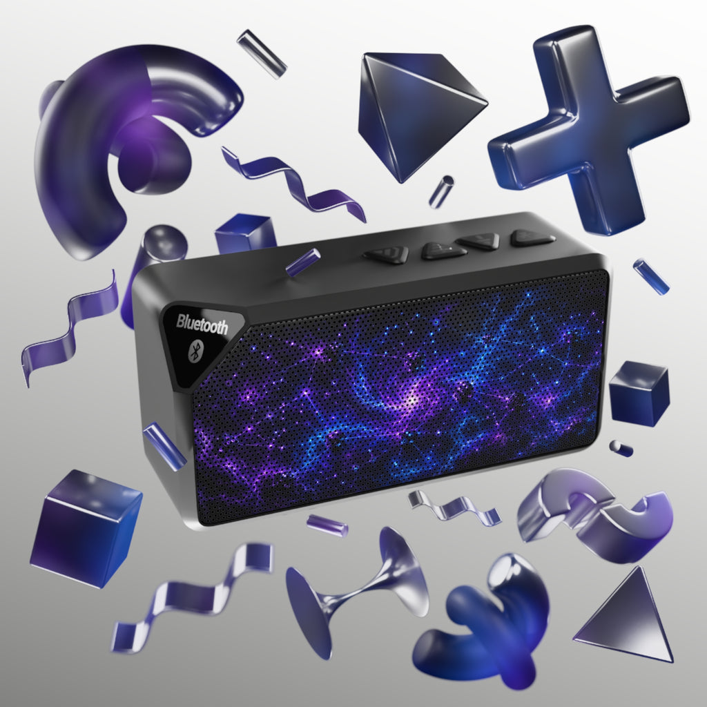 Galaxy Nebula Bluetooth Speaker — Portable Wireless Sound