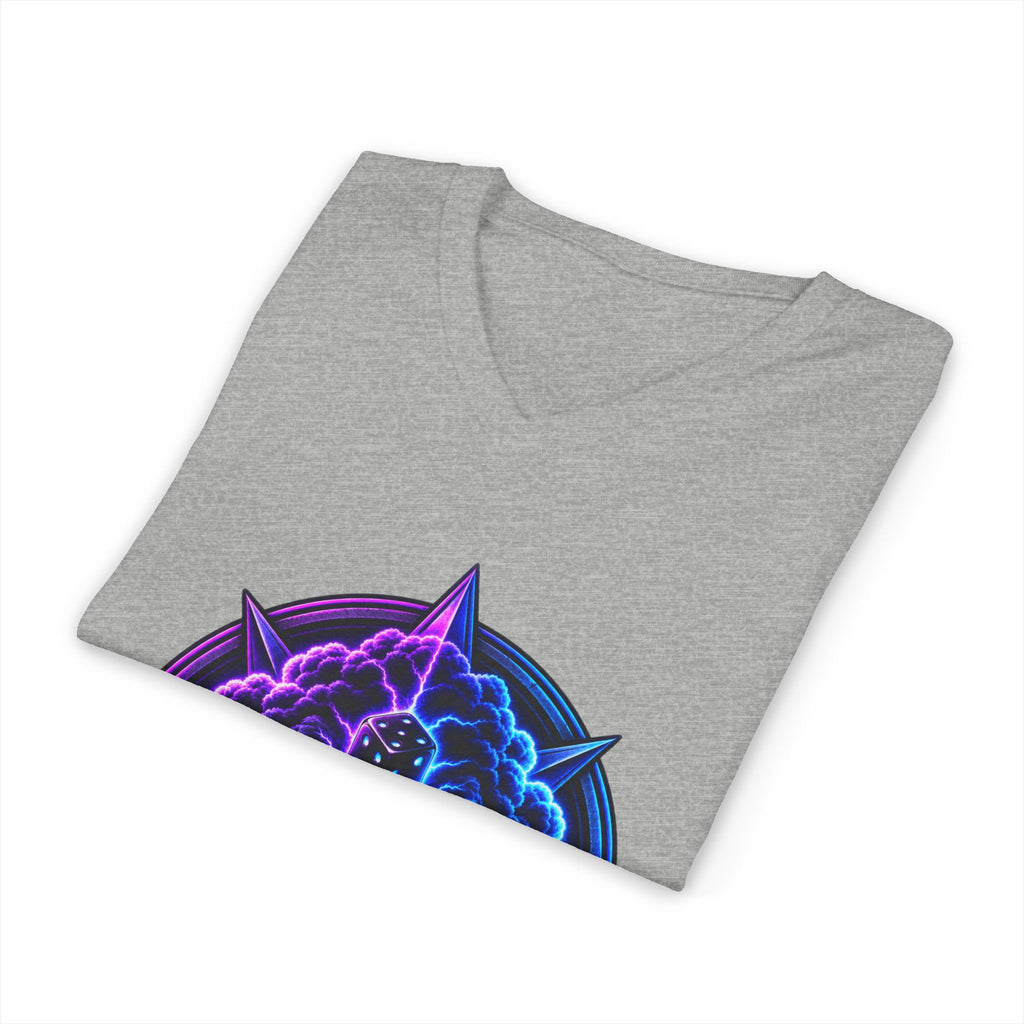 Unisex Jersey Short Sleeve V-Neck Tee