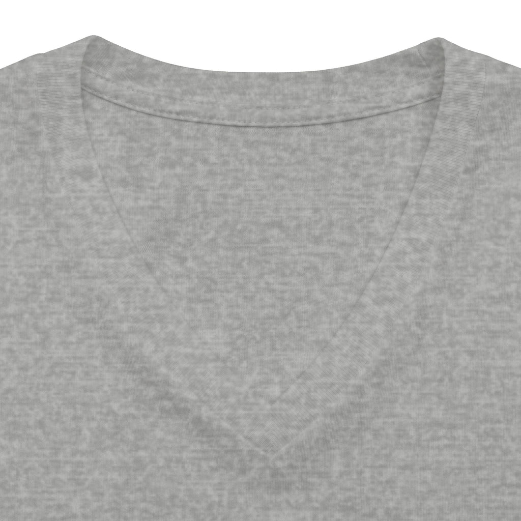 Roll the Dice V‑Neck Tee — Neon Dice Gaming T‑Shirt