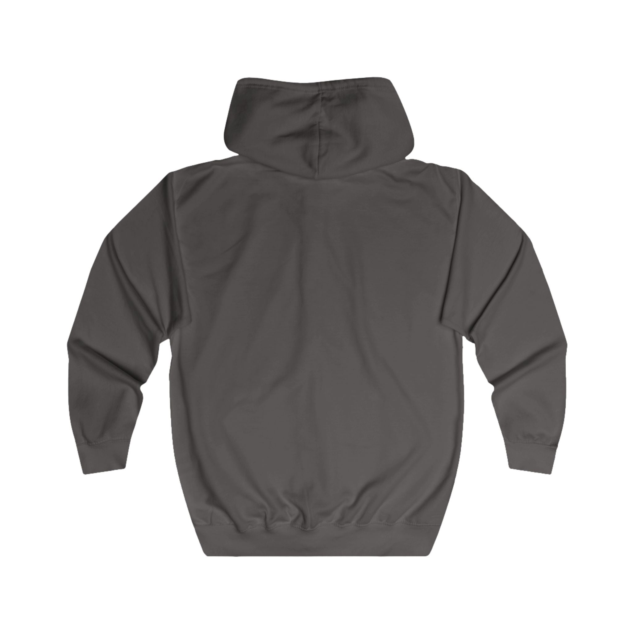 Zip Hoodie — Neon Cosmic Brain Mandala Graphic