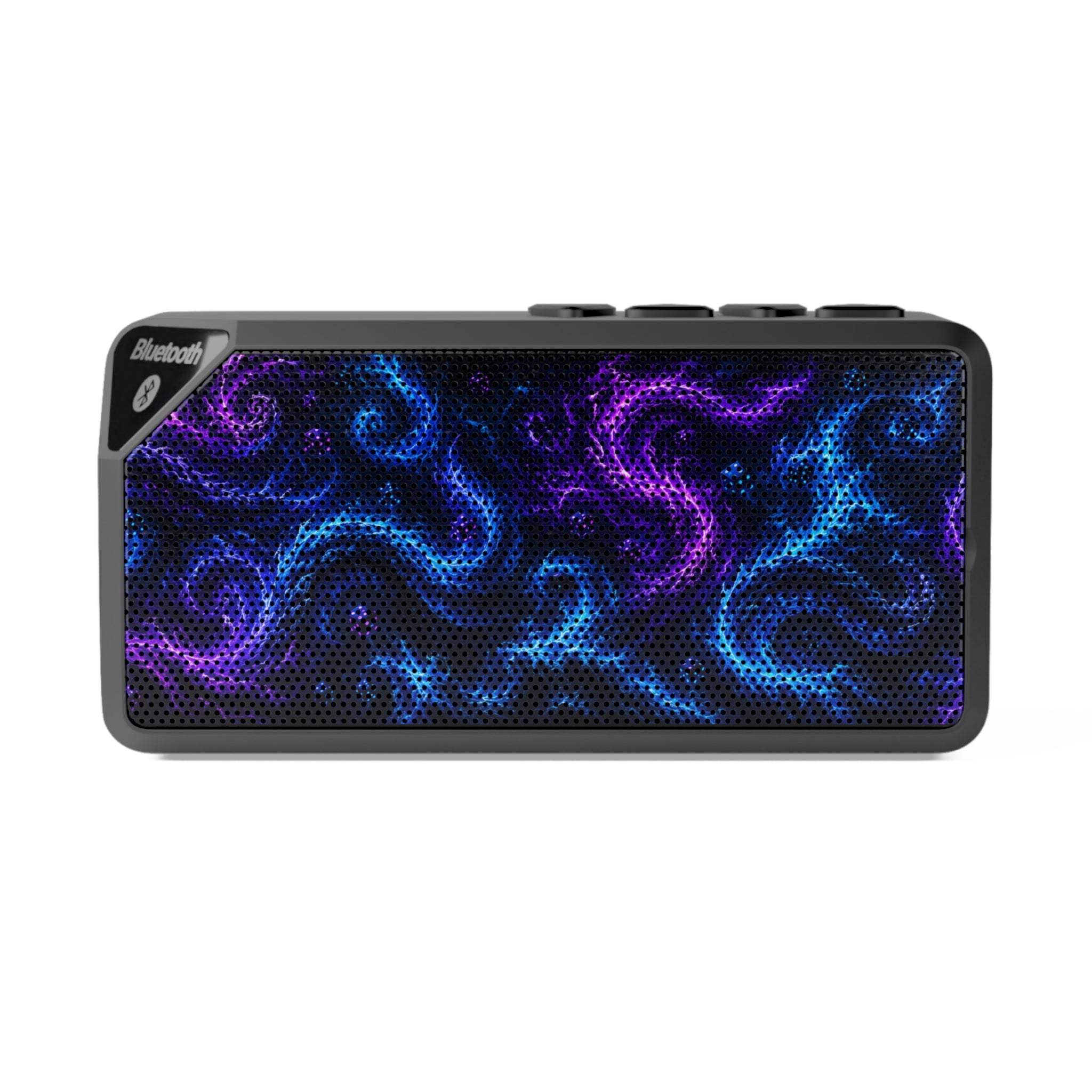 Bluetooth Speaker — Nebula Swirl LED Portable Speaker